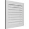 Ekena Millwork Vertical Surface Mount PVC Gable Vent: Non-Functional, w/ 3-1/2"W x 1"P Standard Frame, 30"W x 28"H GVPVE30X2801SN - alternate 4